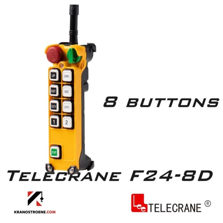 Пулт за радиоуправление за мостов кран Telecrane F24-8D(1T)