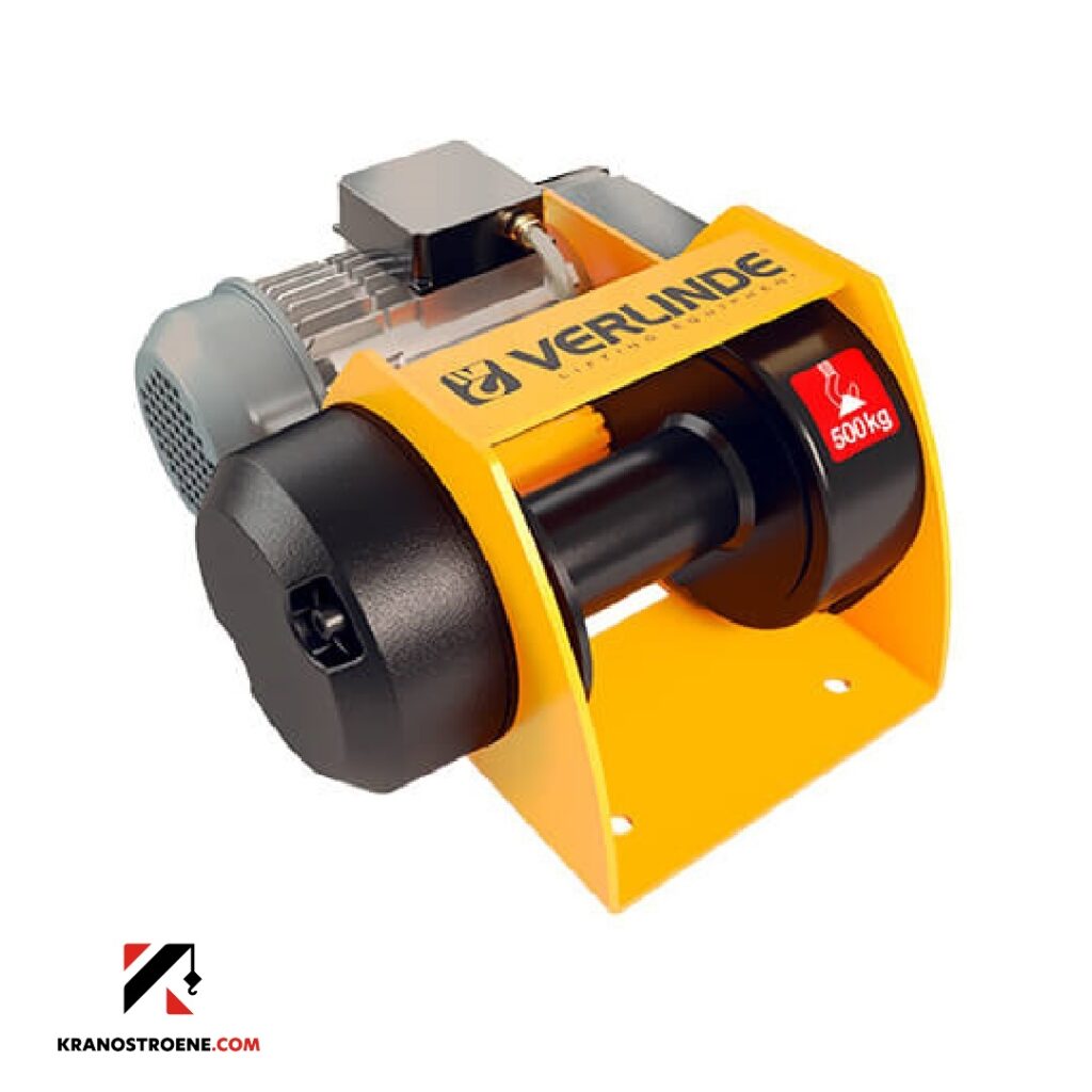 Електрическа лебедка MR | Kranostroene.com
