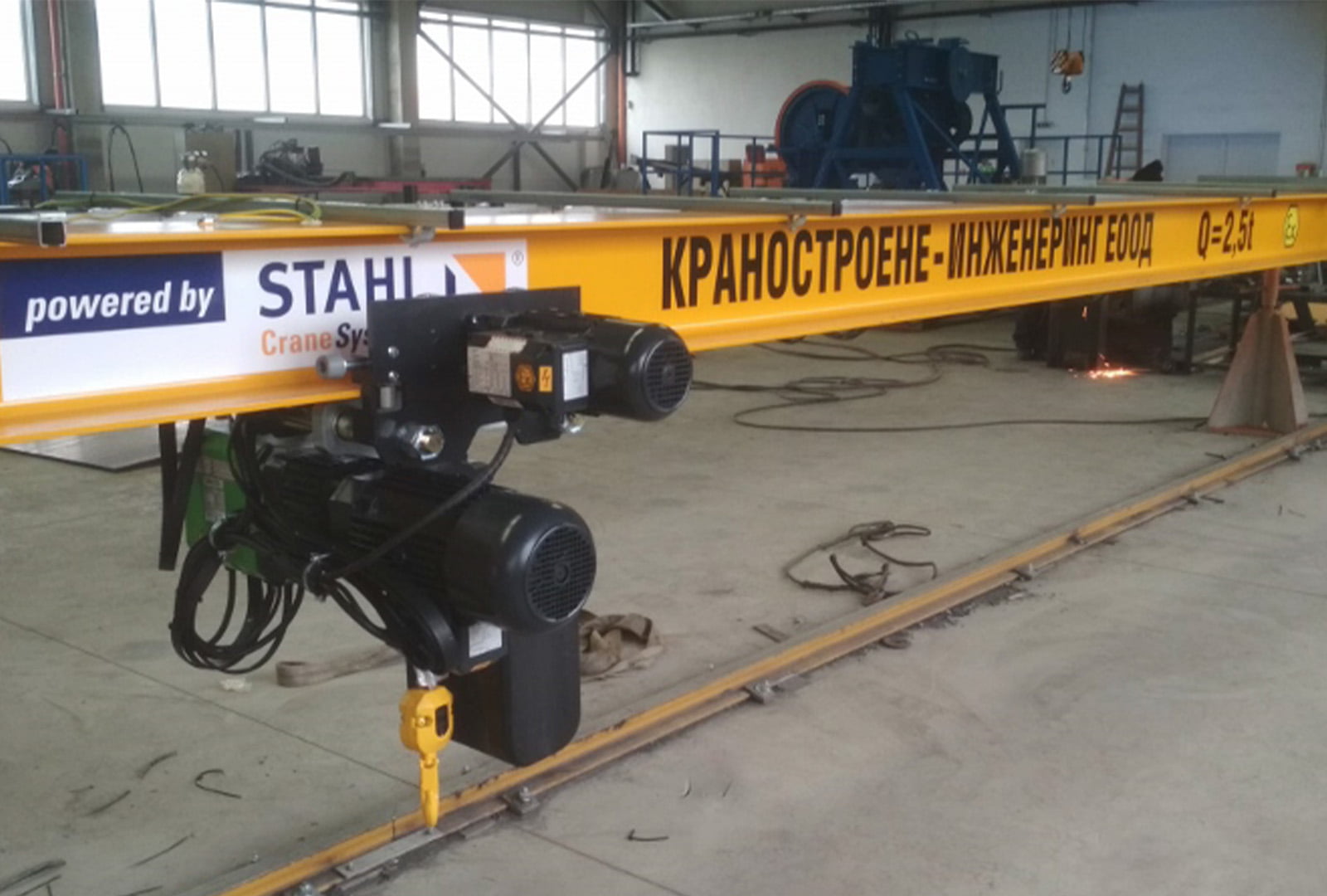 Краностроене Инженеринг е Представител на STAHL Crane Systems GmbH