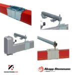 Елементи за окачване за закрито тролейно захранване Akapp Multiconductor