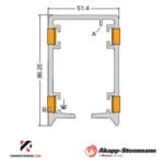 Профил за закрито тролейно захранване Click-Ductor RC4