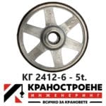 Вентилаторна спирачка за телфер КГ 2412-6