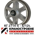 Вентилаторна спирачка КГ2714-6 за телфер с товароподемност до 8т. и 12т.