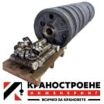 Колела за козлови кран 32/8т.